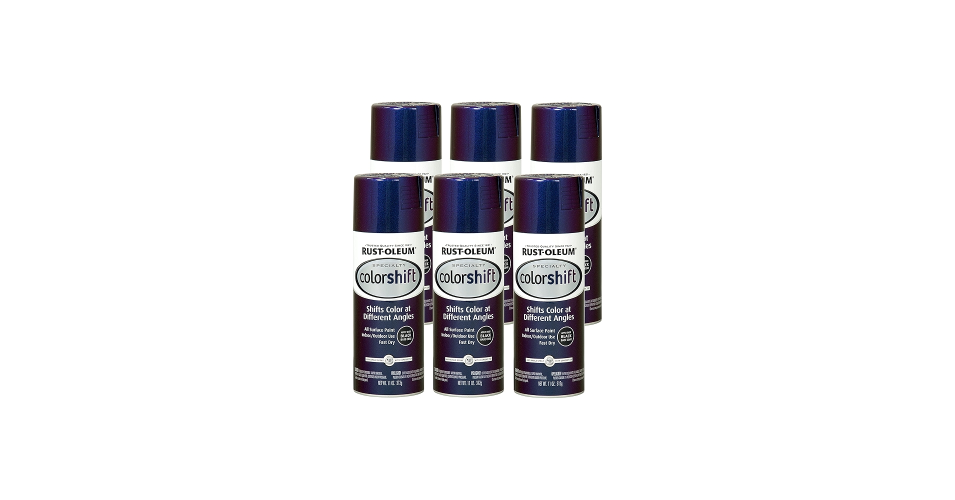 Amazon.com: Rust-Oleum 254860-6PK Specialty Color Shift